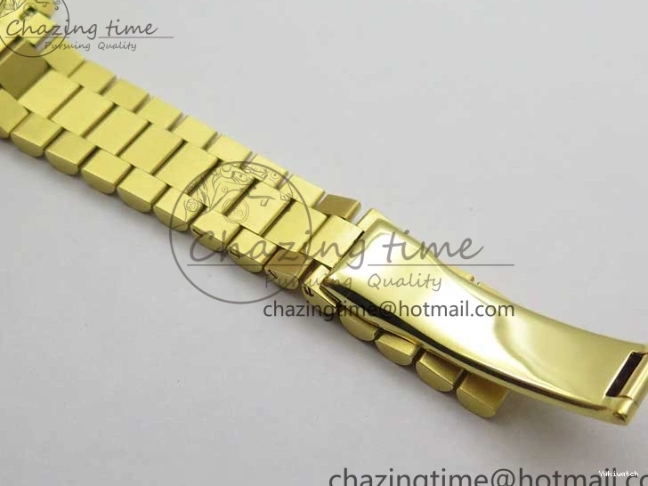 Bracelet Dial EWF 31mm ETA2688 Best Green YG Daydate Edition Malachite YG President on 278288 0430